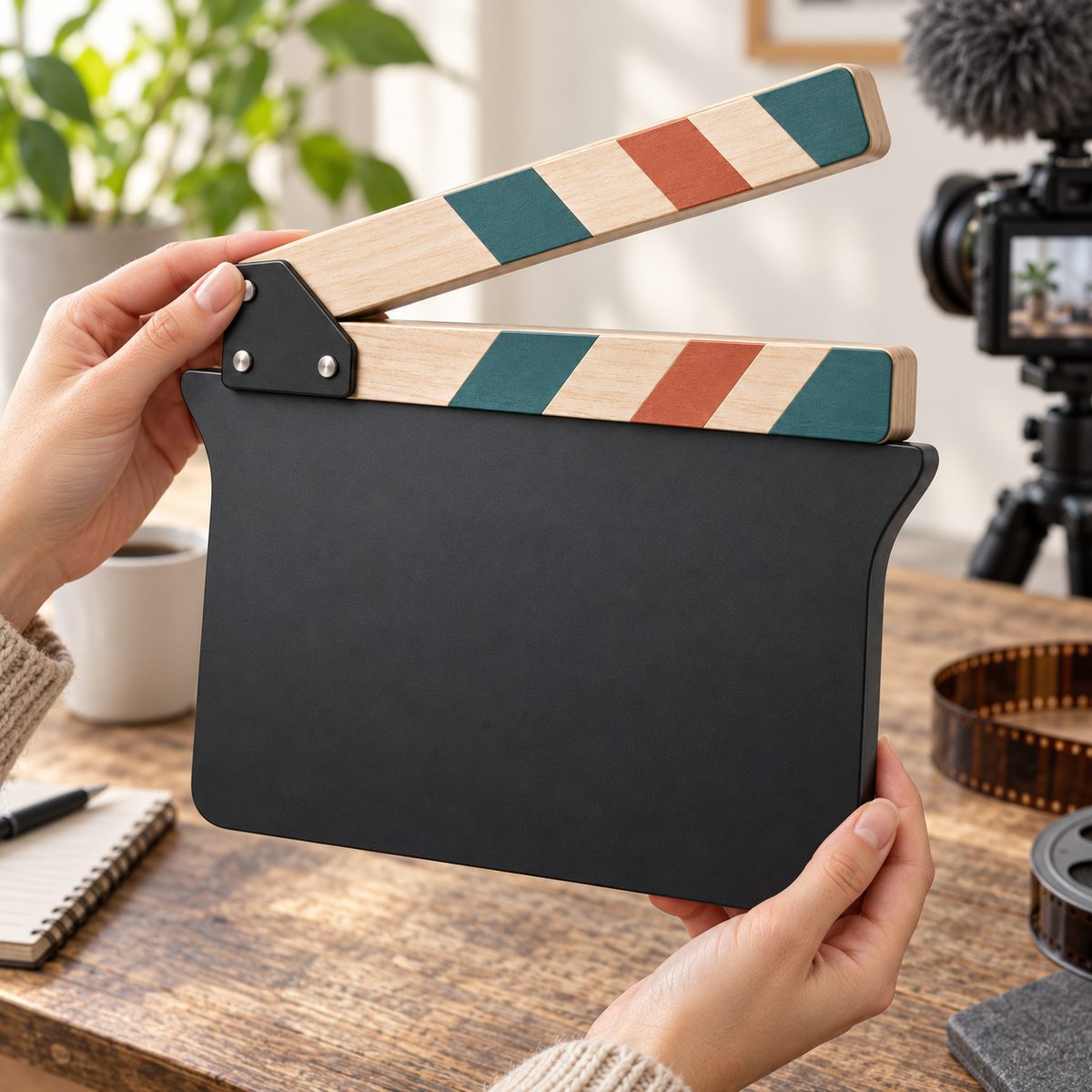 SlateWing Film Clapperboard