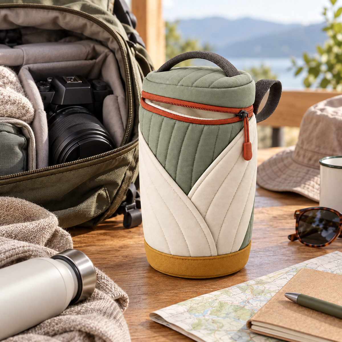 LensCocoon Padded Lens Case