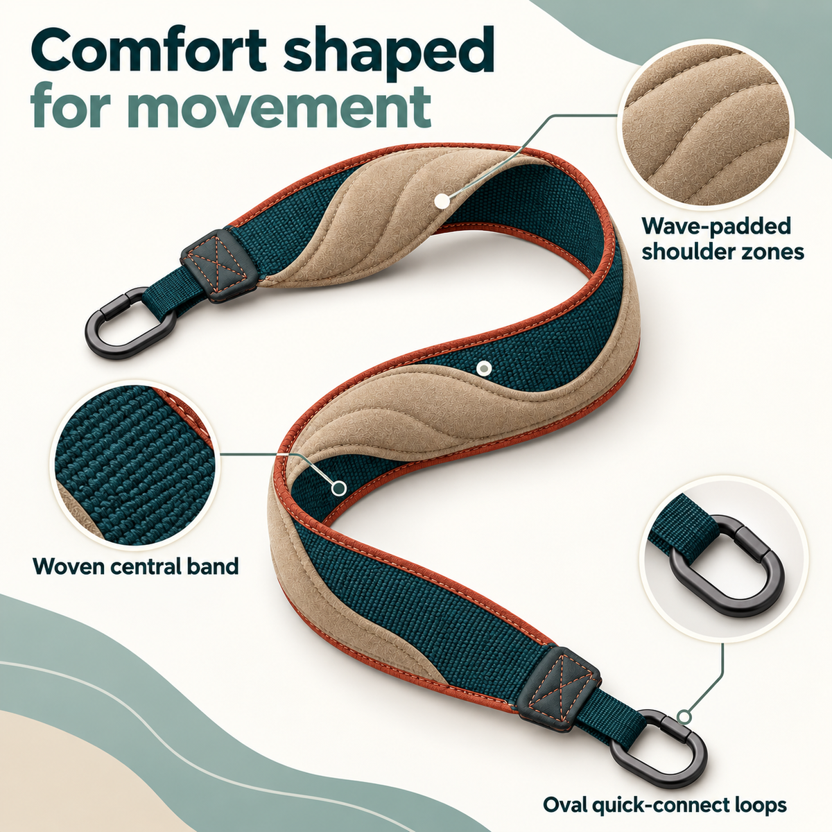 TidalLoop Camera Strap