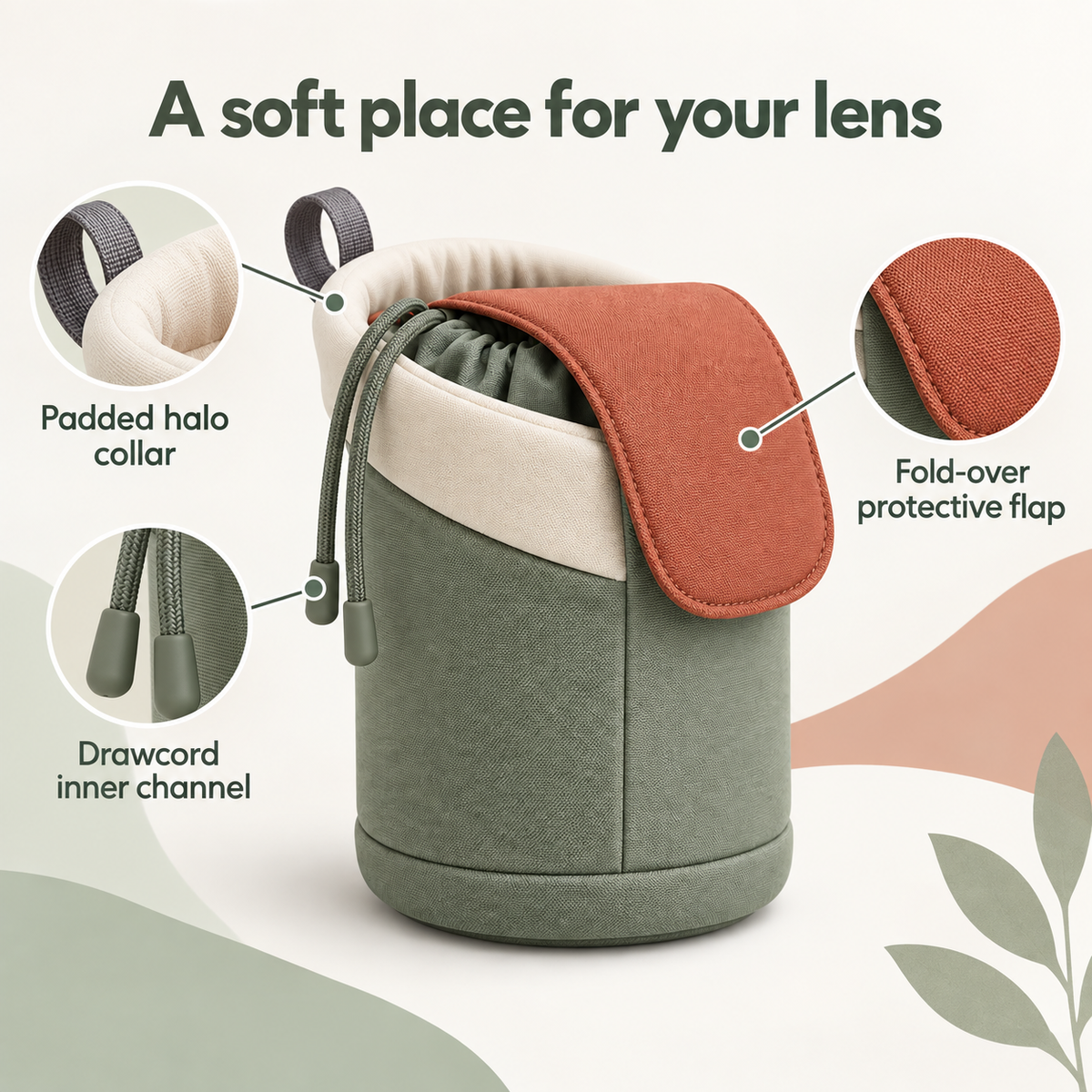 HaloFold Lens Pouch