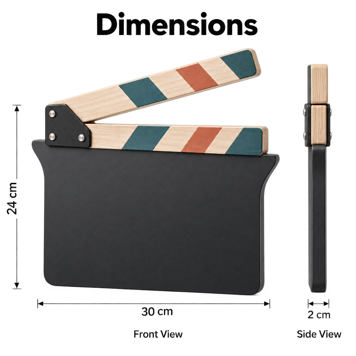 SlateWing Film Clapperboard
